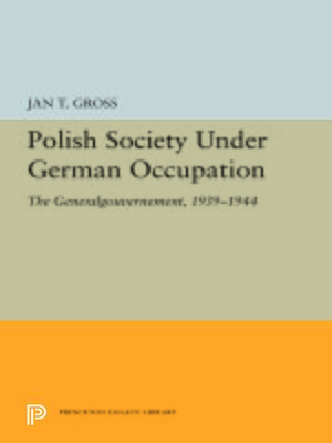 cover image of Polish Society Under German Occupation